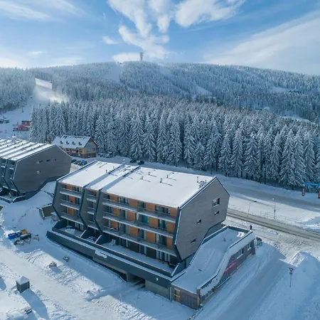 Mountain Klinovec Hexagon Apartment Loucna pod Klinovcem