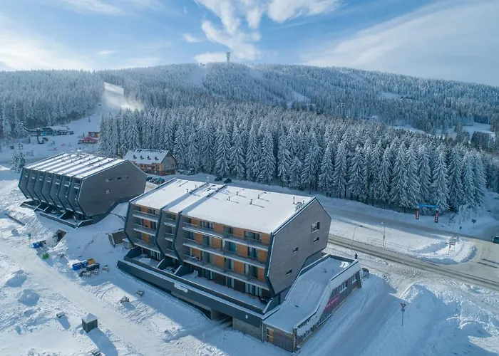 Mountain Klinovec Hexagon Apartment Loučná pod Klínovcem