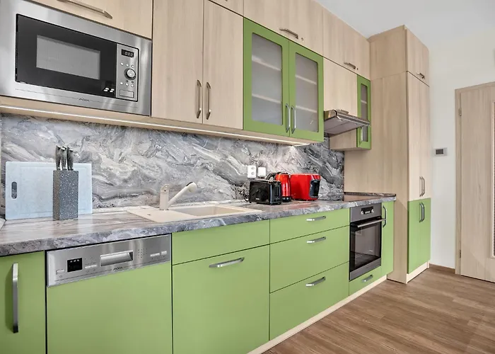 Mountain Klinovec Hexagon Apartment Loučná pod Klínovcem